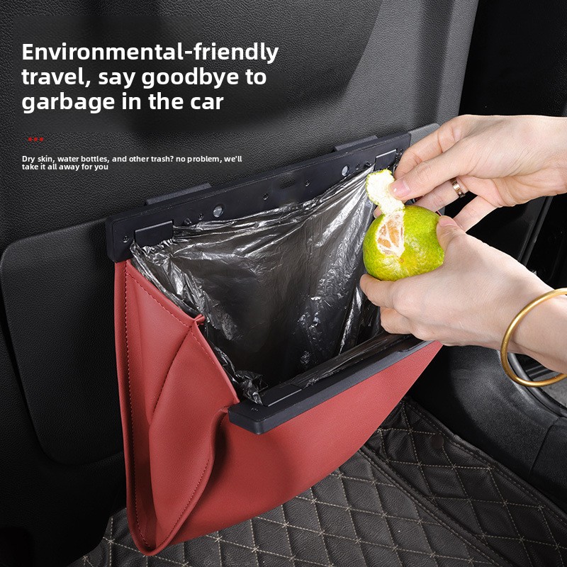 Leather Cleaner Interior - قطعة واحدة من أكياس القمامة الجلدية