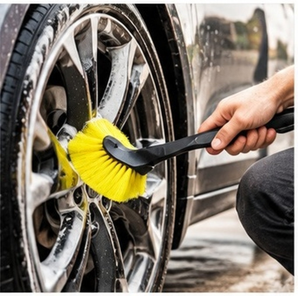 Dirt Brush Interior - طقم تنظيف إطارات السيارة مكون من